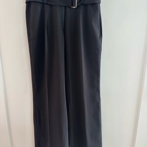 White House Black Market Black Wide-Leg Pants, size 14